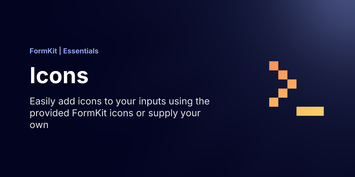 Icons ⚡️ FormKit