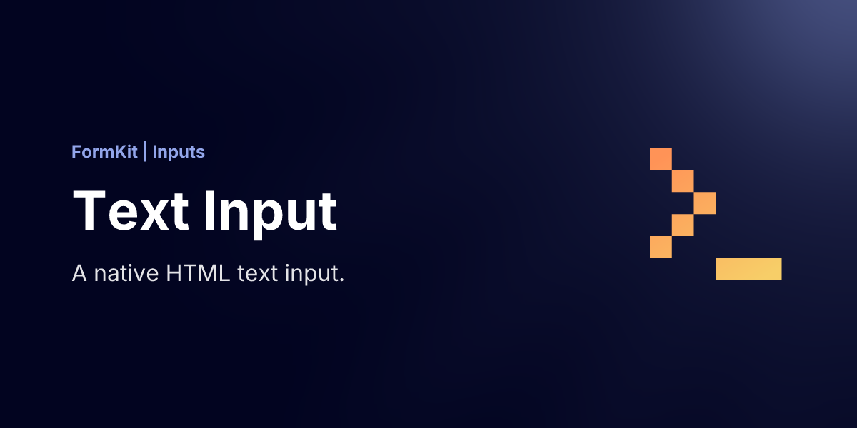 Text Input ⚡️ FormKit